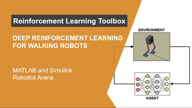 Deep Reinforcement Learning For Walking Robots Video Matlab Simulink