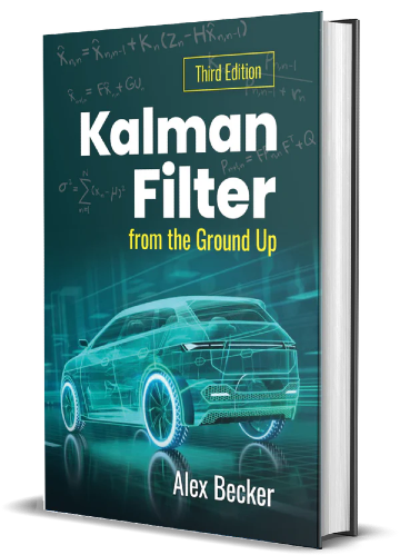 Kalman Filter from the Ground Up, 3rd edition
