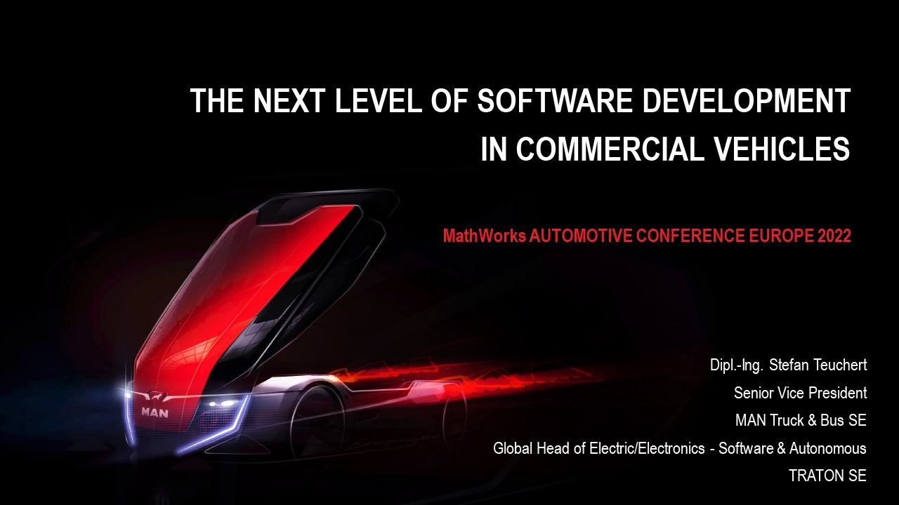Keynote: The Next Level of Software Development in Commercial Vehicles