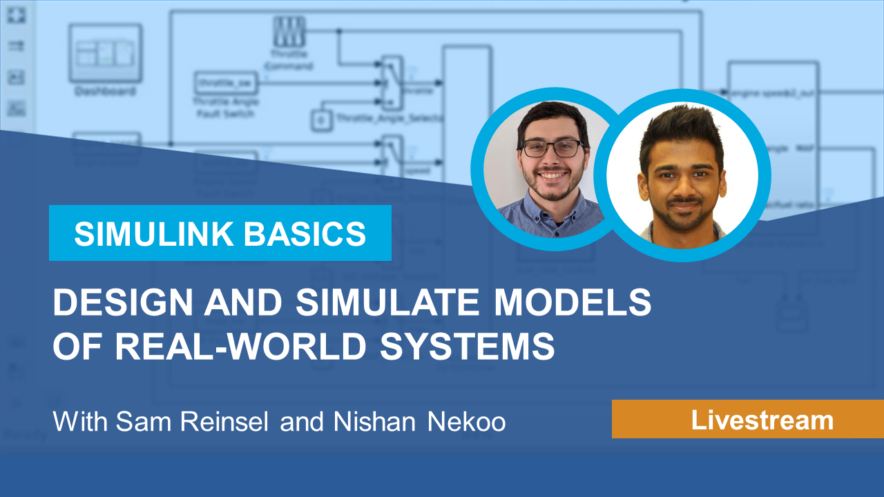 YouTube Livestream: Simulink Basics