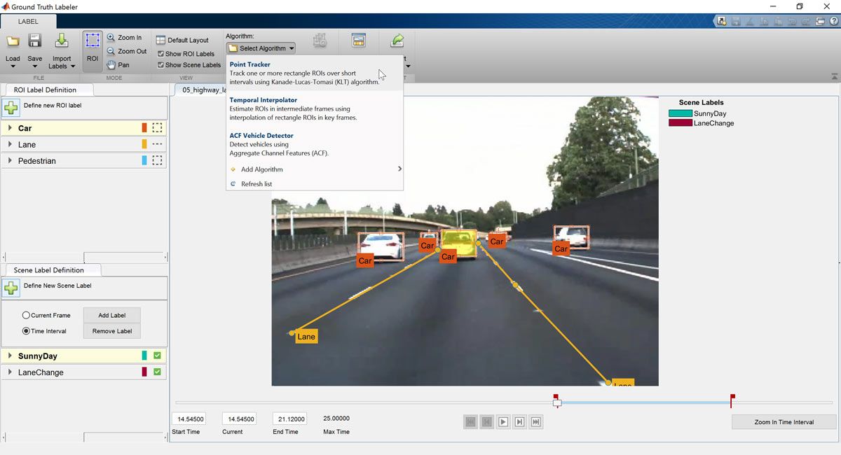 Figure 3. The Ground Truth Labeler app.