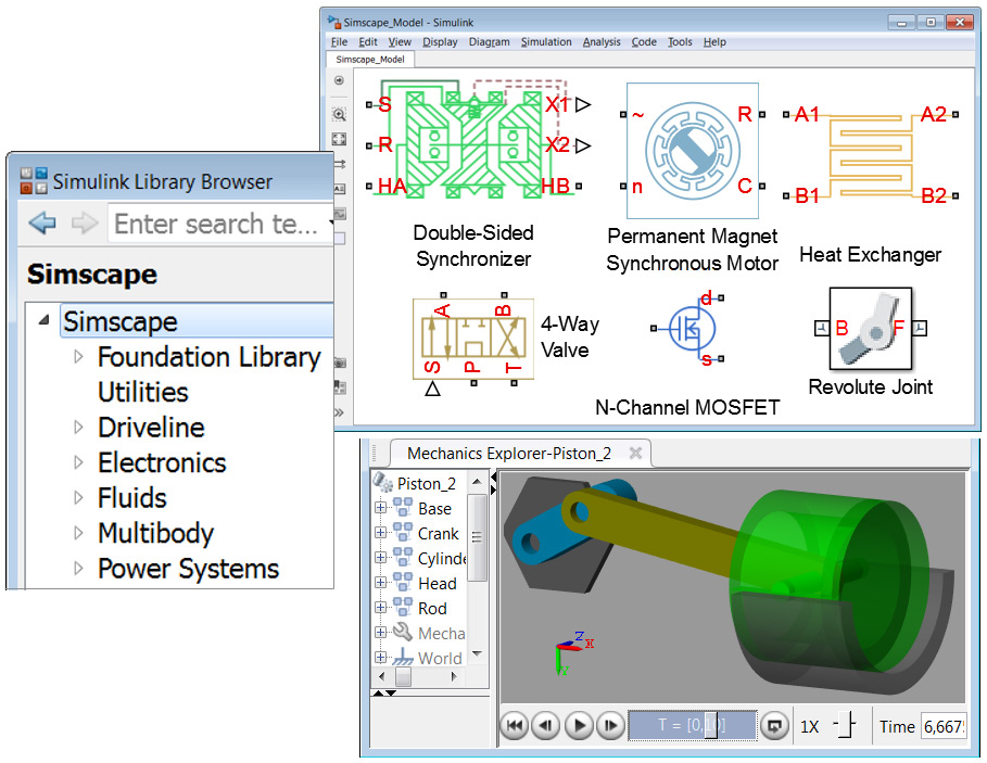 Features Simscape Electronics MATLAB & Simulink