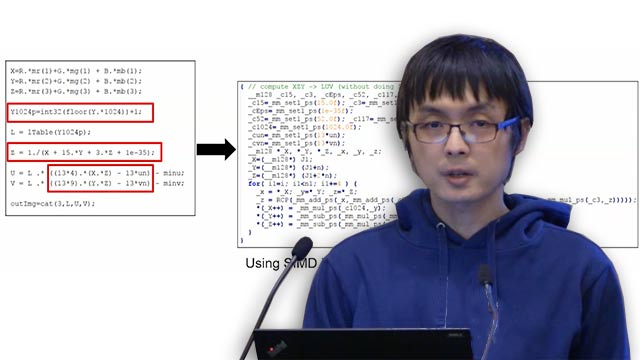 Hear how Embedded Coder generates native SIMD instructions including Intel SSE and AVX for Windows and Linux. Previous SIMD support used code wrappers but native SIMD generation in R2018a improves quality and efficiency. 