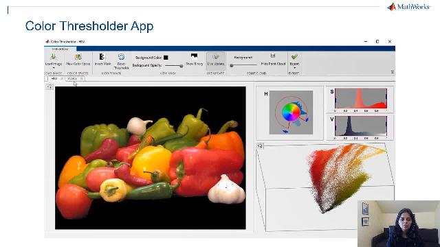 Learn how to use MATLAB for hyperspectral imaging and aerial lidar data processing for terrain classification and vegetation detection in agricultural applications.