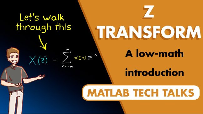 This intuitive introduction shows the mathematics behind the Z-transform and compares it to its similar cousin, the discrete-time Fourier transform.