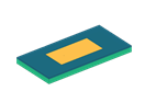 Layered PCB antenna