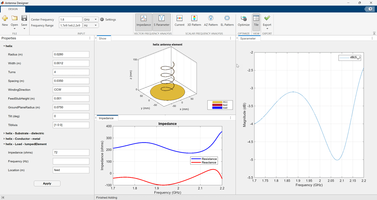 Matlab App Designer Code Examples : Circuit design MATLAB ...