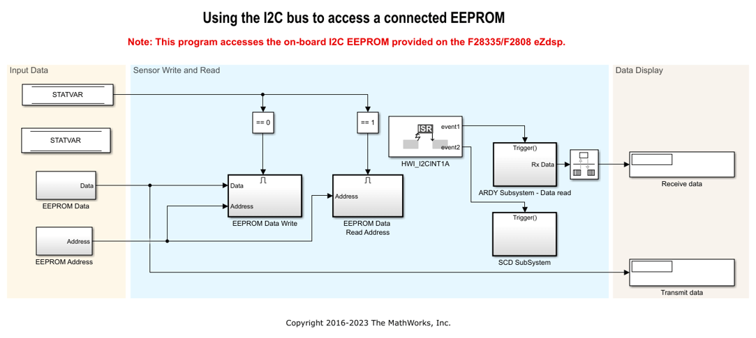 Using the I2C Bus to Access Sensors