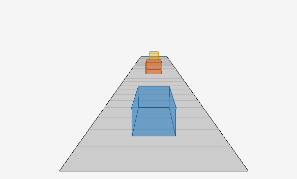 Figure Simulating Radar Ghosts due to Multipath Chase Plot contains an axes object. The hidden axes object with xlabel X (m), ylabel Y (m) contains 5 objects of type patch, line.
