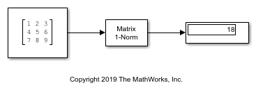 matrix assignment simulink