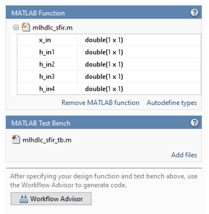 Basic HDL Code Generation and FPGA Synthesis from MATLAB