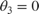 ${\theta _3} = 0$