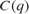 $C(q)$