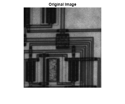 Figure contains an axes object. The hidden axes object with title Original Image contains an object of type image.