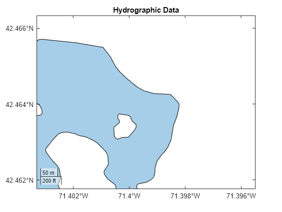 Figure contains an axes object with type mapaxes. The mapaxes object contains an object of type polygon.