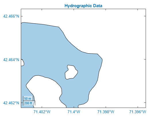 Figure contains an axes object with type mapaxes. The mapaxes object contains an object of type polygon.