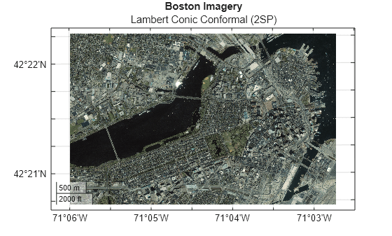 Figure contains an axes object with type mapaxes. The mapaxes object contains an object of type rasterimage.