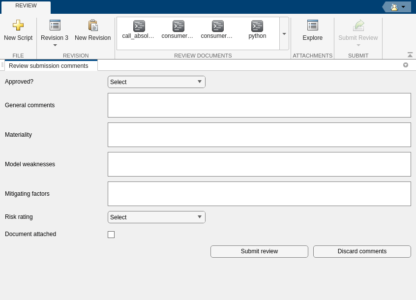 Customization of Signoff Forms in Review Editor