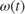 $\omega(t)$