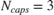 $N_{caps} = 3$