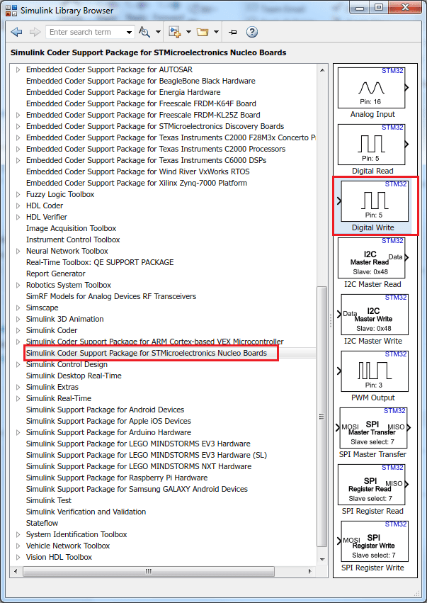 Getting Started with Simulink Coder Support Package Using STMicroelectronics Nucleo Boards