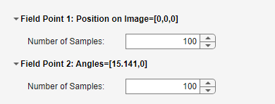 Ray Aberration options on the right side of the app window.