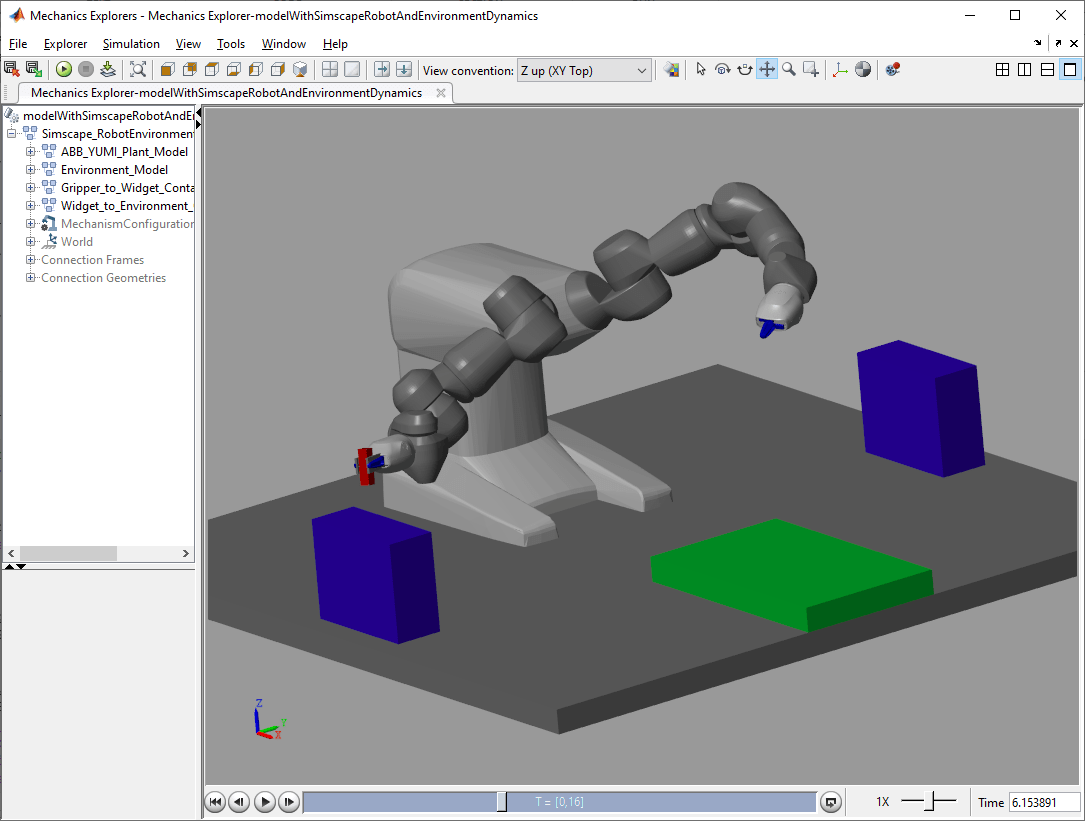 Model and Control a Manipulator Arm with Robotics and Simscape