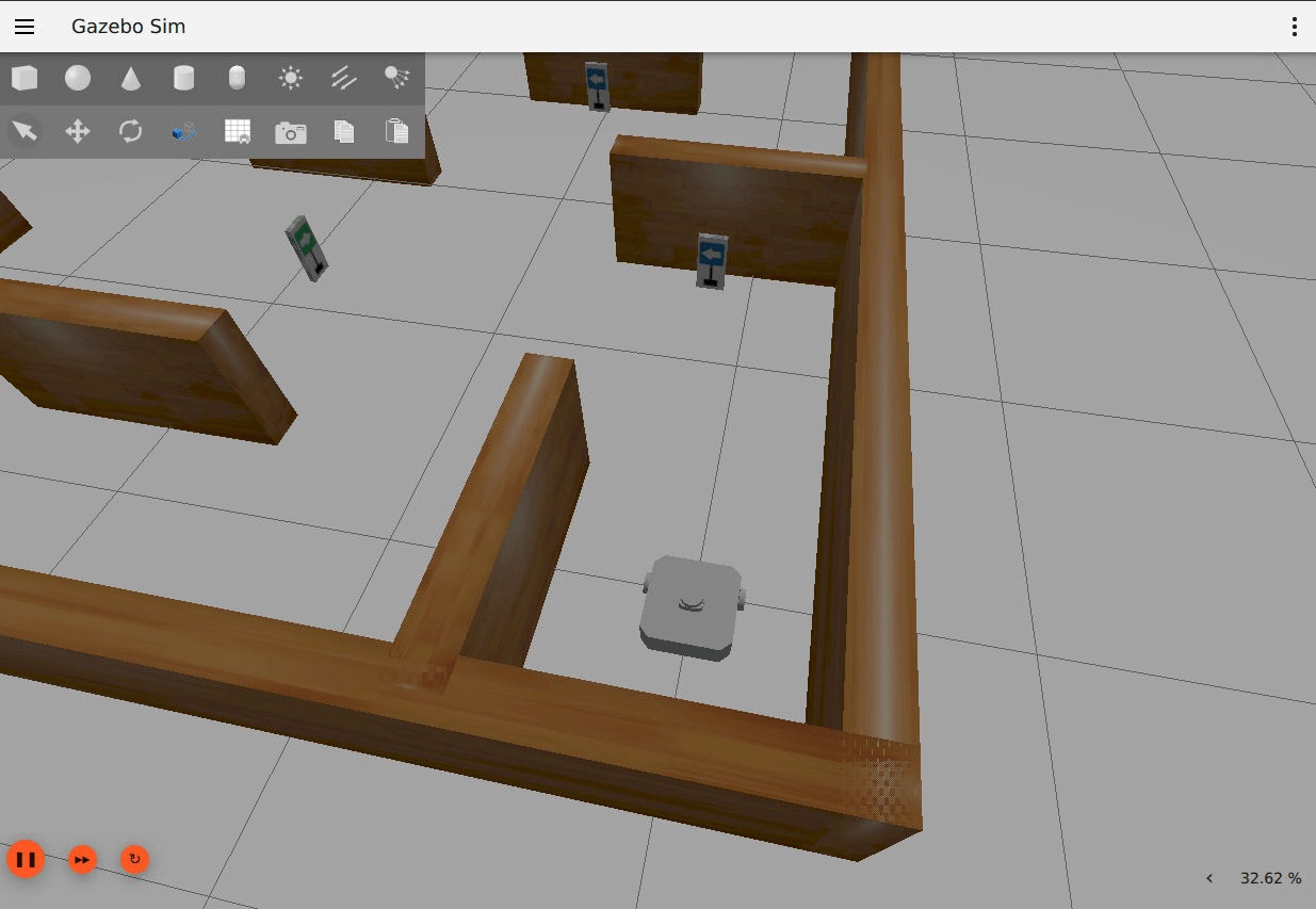 Sign-Following Robot with ROS 2 in Simulink