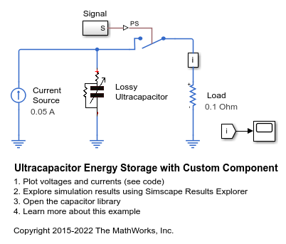Ultracapacitor Energy Storage with Custom Component