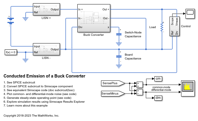 Conducted Emission of a Buck Converter
