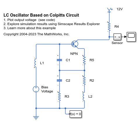 LC Oscillator Based on Colpitts Circuit