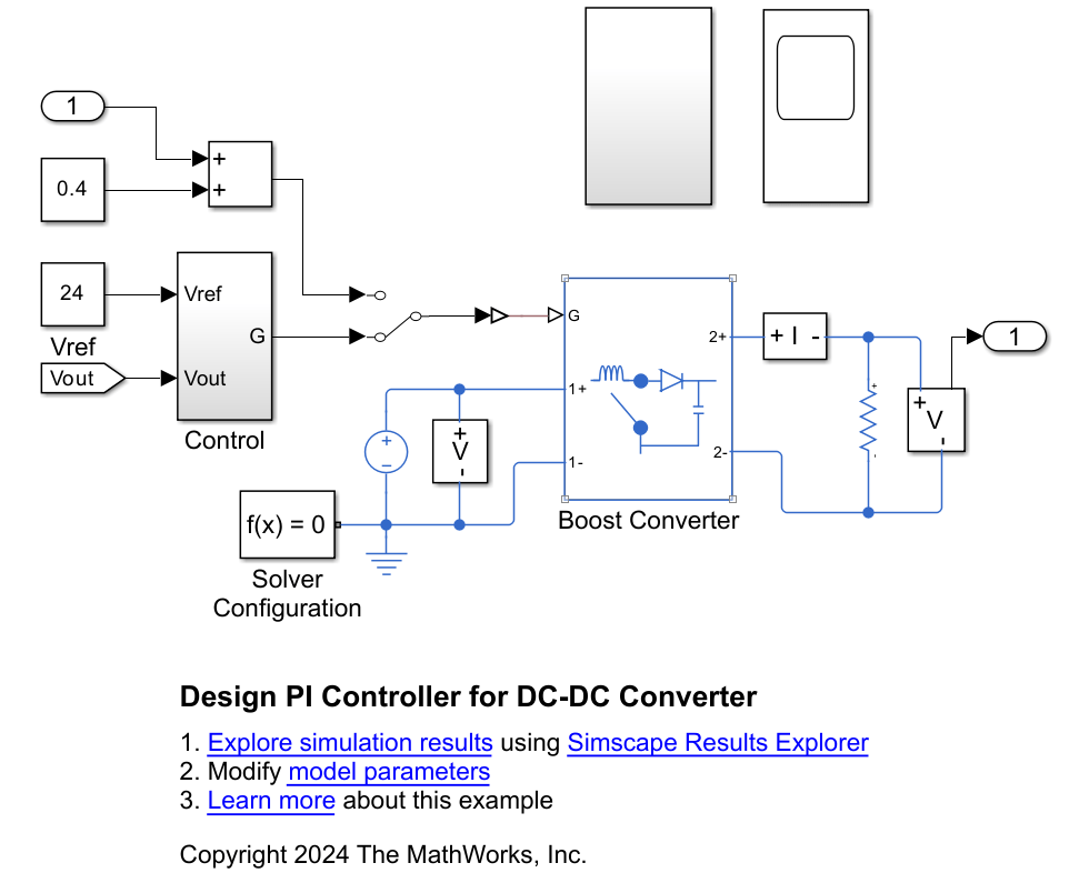 Design PI Controller for DC-DC Converter