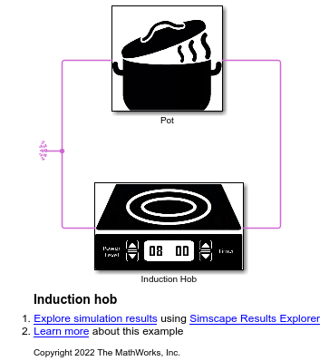 Simple Induction Hob Simulation