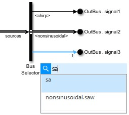 Menu that provides input elements with optional filtering