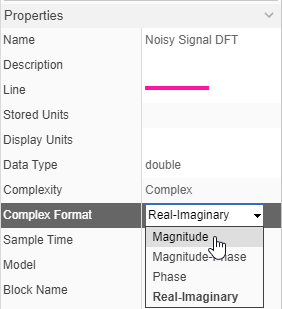 Properties pane