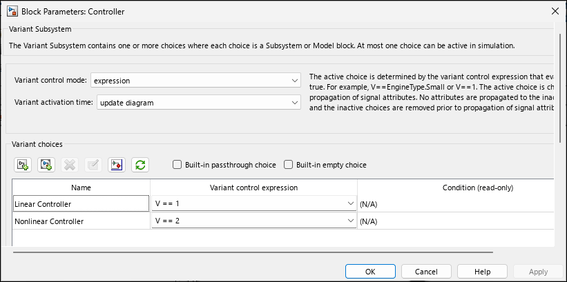 Create a Simple Variant Model