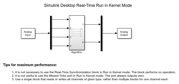 Apply Simulink Desktop Real-Time Model Templates to Create Real-Time Models