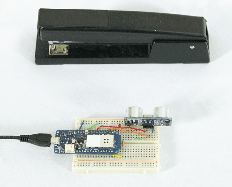 Prototyping with Sonar Proximity Sensor
