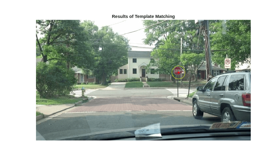Find Location of Object in Image Using Template Matching