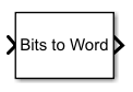 Bits to Word Block