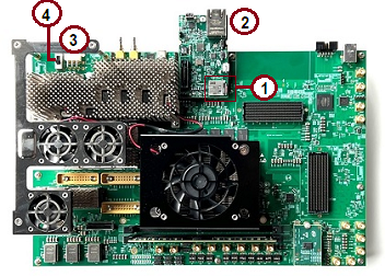 Intel Agilex 7 SoC board connections