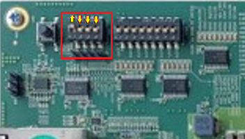 SW6 switch positions on the ZCU111 board