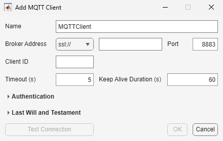 Add MQTT Client