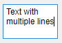 Text area UI component