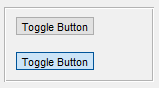 Two UIControl objects with toggle button style in a button group