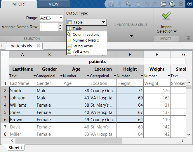 Импорт таблицы excel в БД POSTGRESQL.