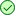 Green check mark symbol