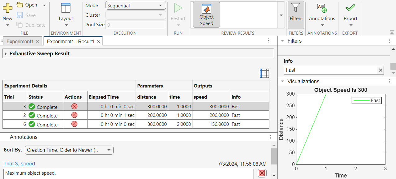 Experiment Manager app