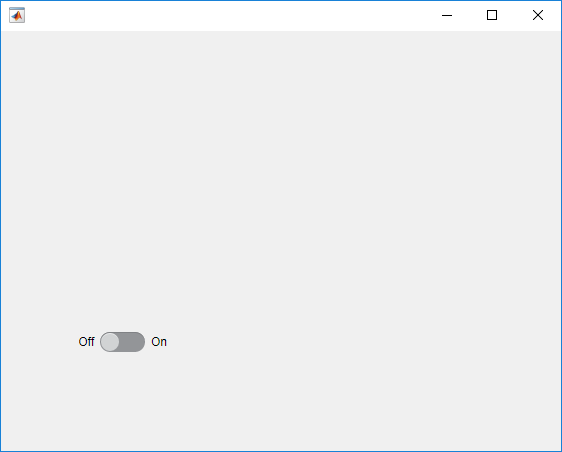 A figure with a slider switch in the 'Off' state