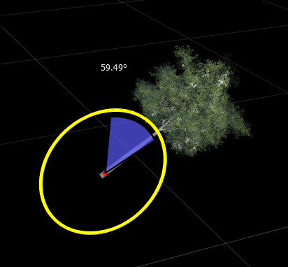 Rotating the prop along the x-axis